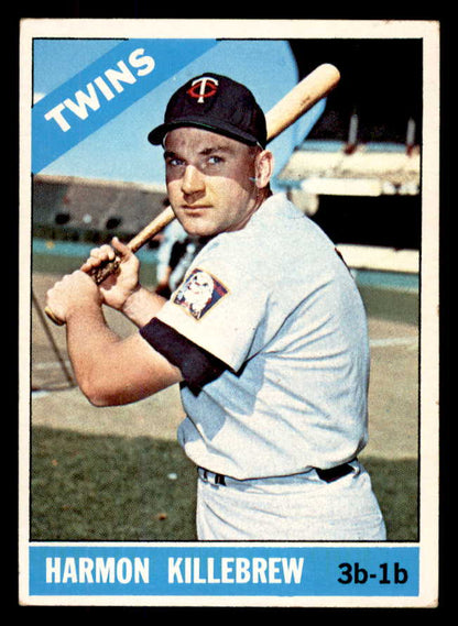 1966 Topps Baseball #120 Harmon Killebrew Twins EX-MT 565667