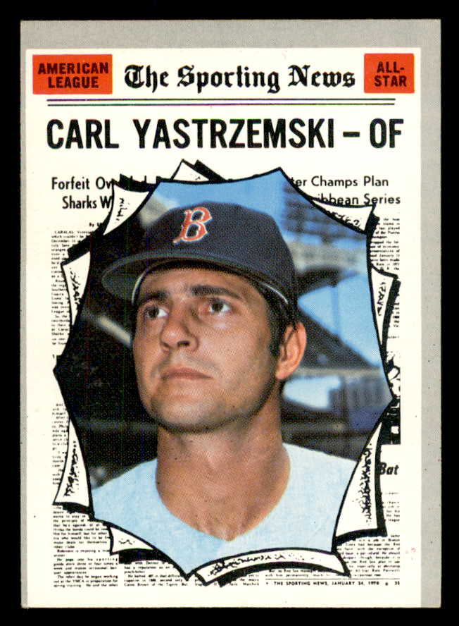1970 Topps Baseball #461 Carl Yastrzemski A.S. Red Sox EX-MT 565670