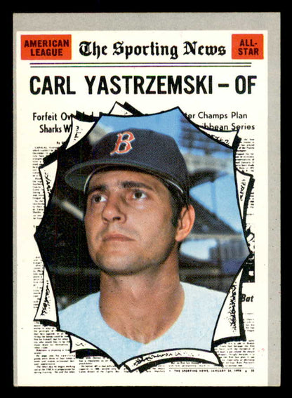 1970 Topps Baseball #461 Carl Yastrzemski A.S. Red Sox EX-MT 565670