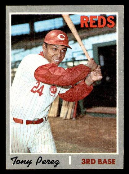 1970 Topps Baseball #380 Tony Perez Reds EX-MT 565675