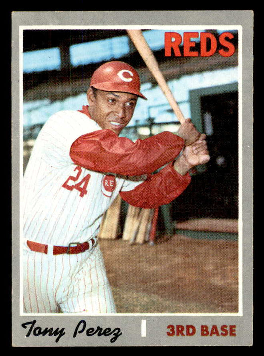 1970 Topps Baseball #380 Tony Perez Reds EX-MT 565675