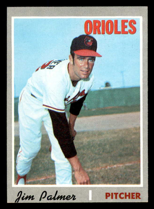 1970 Topps Baseball #449 Jim Palmer Orioles EX-MT 565676