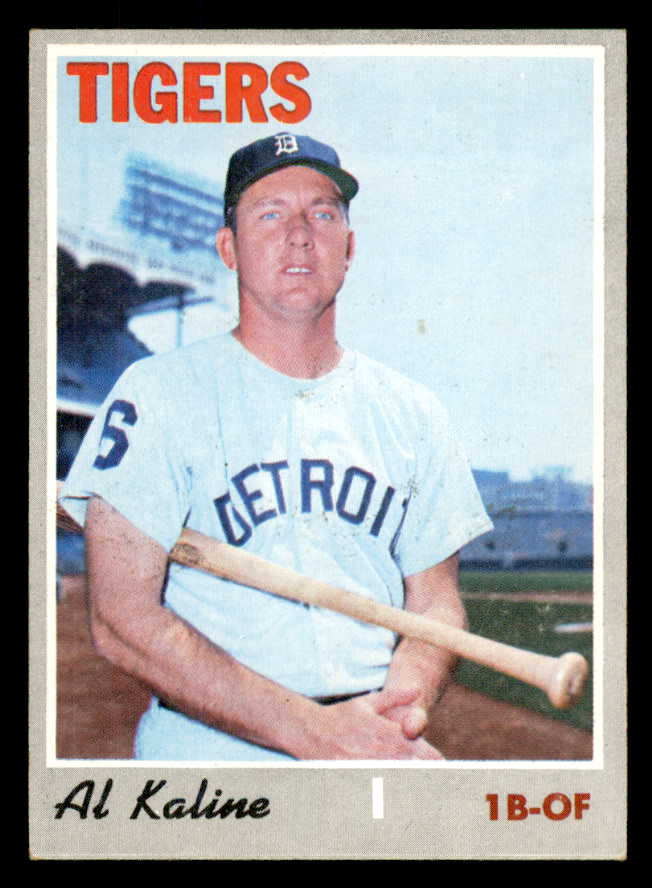 1970 Topps Baseball #640 Al Kaline Tigers EX-MT 565677
