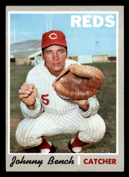 1970 Topps Baseball #660 Johnny Bench Reds EX-MT 565682