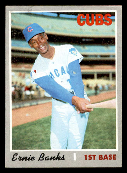 1970 Topps Baseball #630 Ernie Banks Cubs EX+/EX-MT 565683