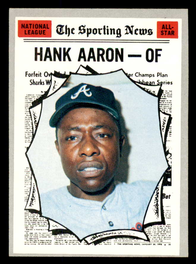 1970 Topps Baseball #462 Hank Aaron A.S. Braves EX-MT 565684