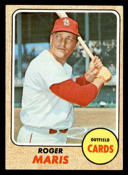 1968 Topps Baseball #330 Roger Maris Cardinals EX-MT 565688