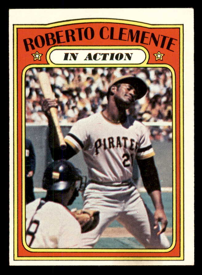 1972 Topps Baseball #310 Roberto Clemente IA Pirates EX-MT 565689