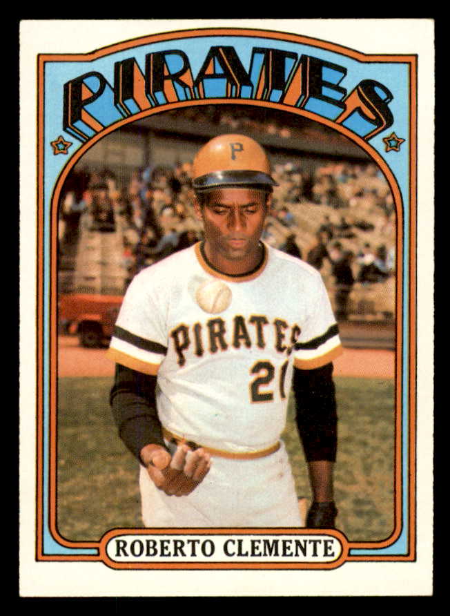 1972 Topps Baseball #309 Roberto Clemente Pirates EX-MT 565690
