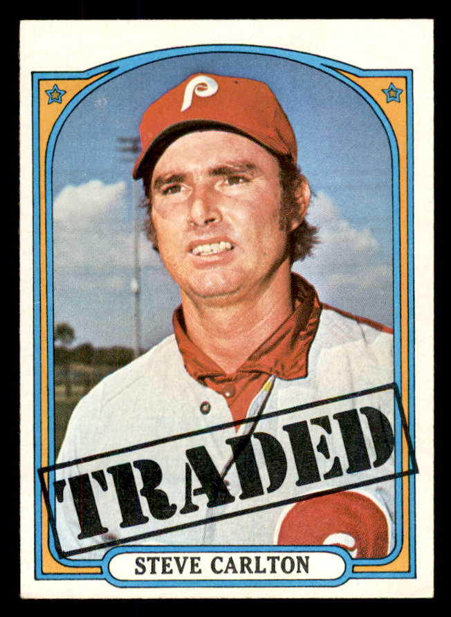 1972 Topps Baseball #751 Steve Carlton TR Phillies EX-MT 565691