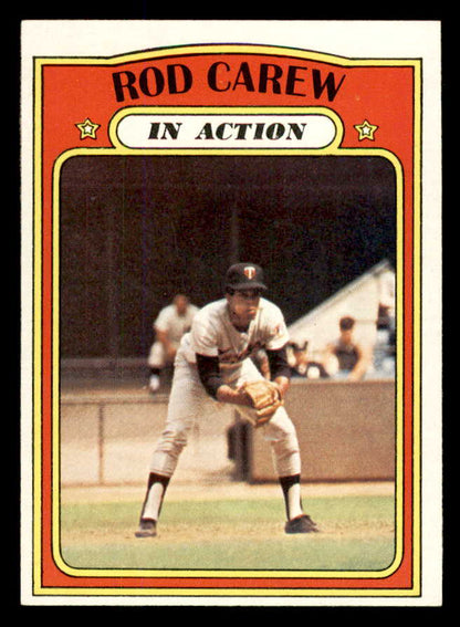 1972 Topps Baseball #696 Rod Carew IA Twins EX-MT 565692