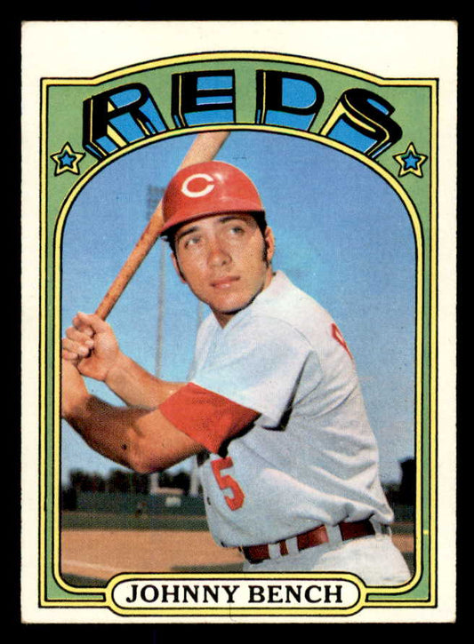 1972 Topps Baseball #433 Johnny Bench Reds EX-MT 565693
