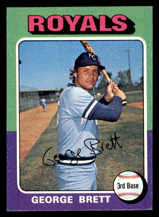 1975 Topps Baseball #228 George Brett Royals EX-MT 565695