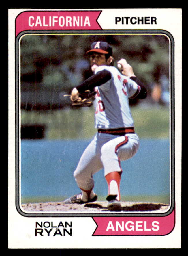 1974 Topps Baseball # 20 Nolan Ryan Angels EX-MT 565697