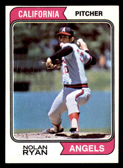 1974 Topps Baseball # 20 Nolan Ryan Angels EX-MT 565697