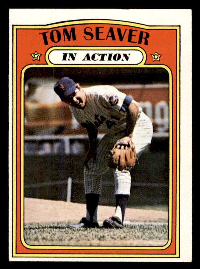 1972 Topps Baseball #446 Tom Seaver IA Mets EX-MT 565702