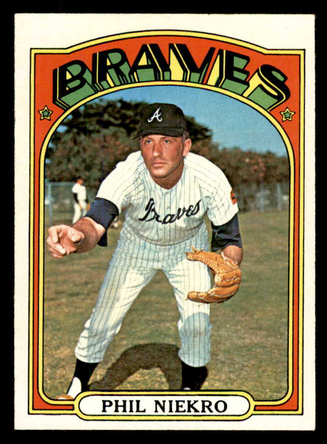 1972 Topps Baseball #620 Phil Niekro Braves EX-MT 565704