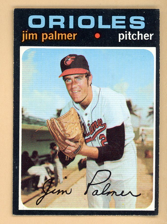 1971 Topps Baseball #570 Jim Palmer Orioles EX-MT 565711