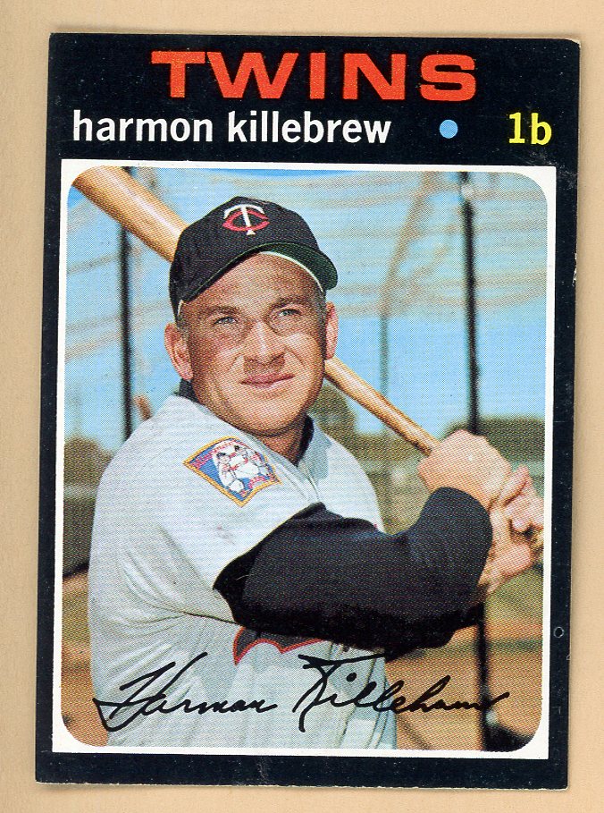 1971 Topps Baseball #550 Harmon Killebrew Twins EX-MT 565712