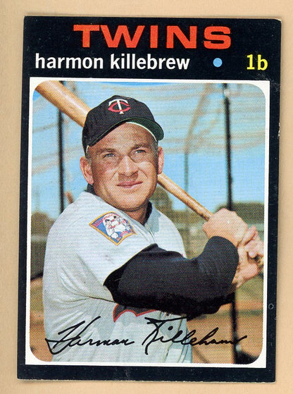 1971 Topps Baseball #550 Harmon Killebrew Twins EX-MT 565712