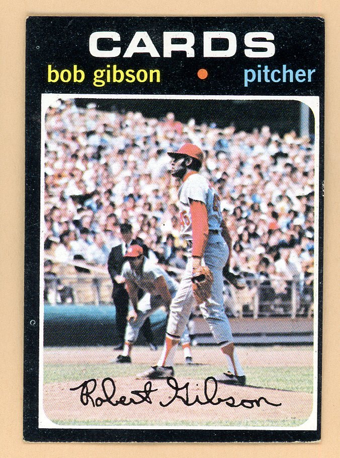 1971 Topps Baseball #450 Bob Gibson Cardinals EX+/EX-MT 565713