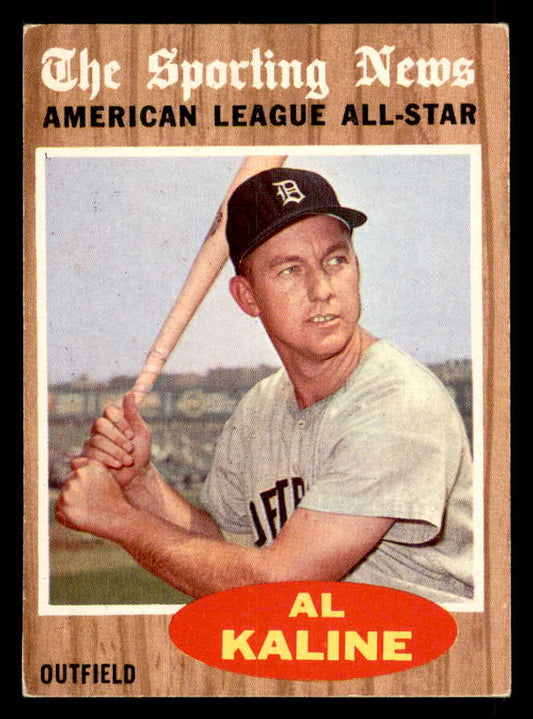 1962 Topps Baseball #470 Al Kaline A.S. Tigers VG-EX 565728