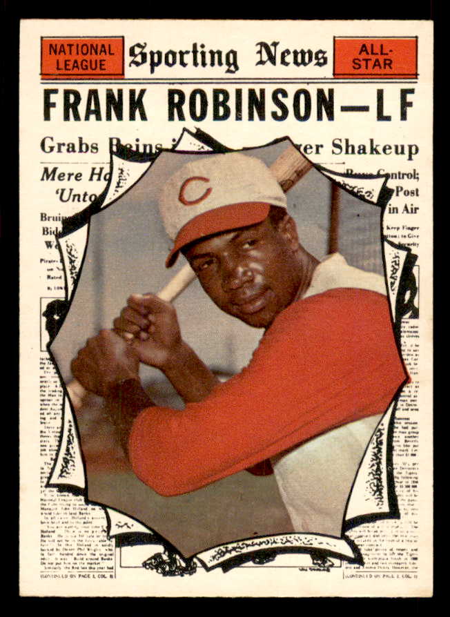 1961 Topps Baseball #581 Frank Robinson A.S. Reds NR-MT 565735