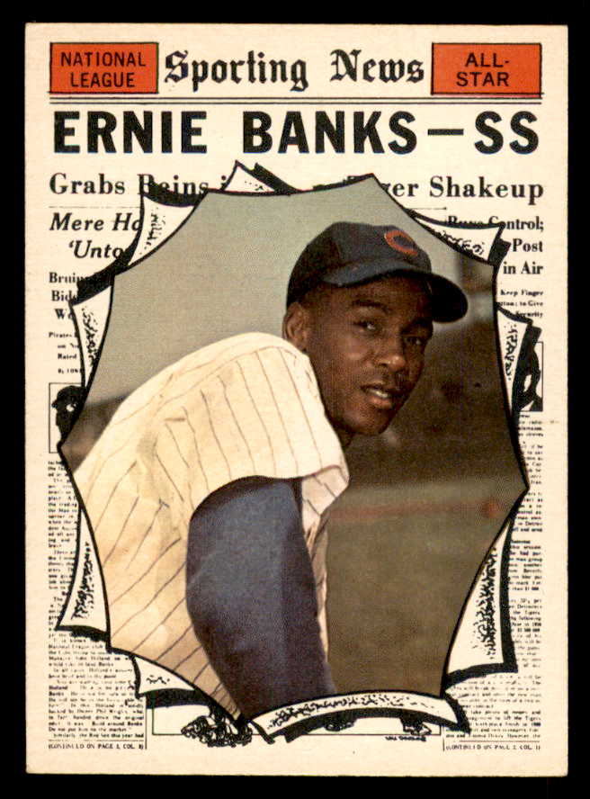 1961 Topps Baseball #575 Ernie Banks A.S. Cubs NR-MT 565736
