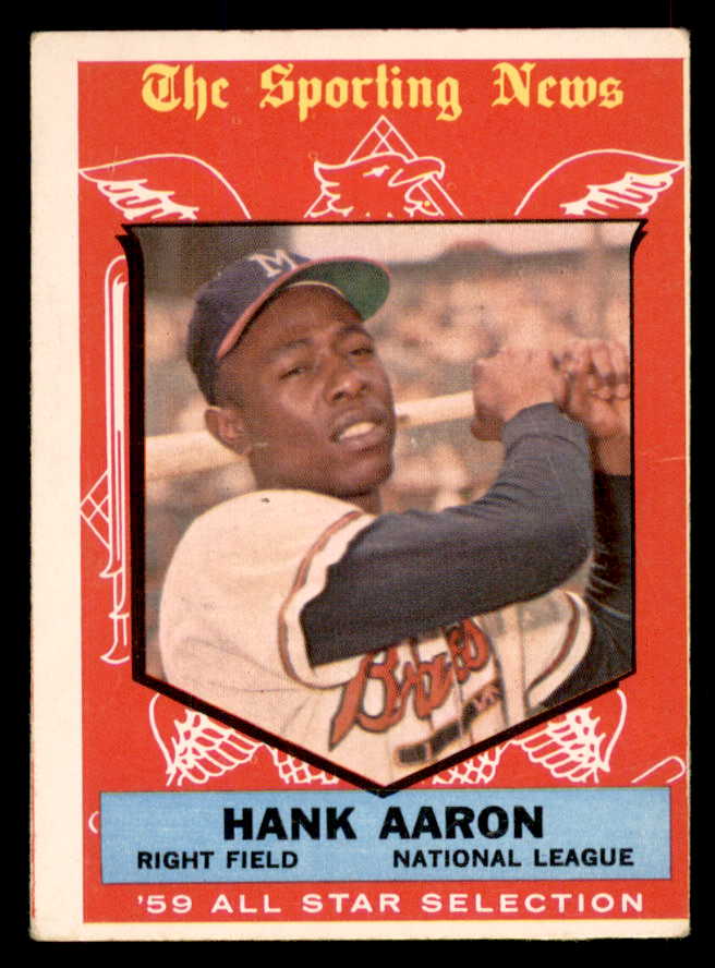 1959 Topps Baseball #561 Hank Aaron A.S. Braves VG-EX 565745