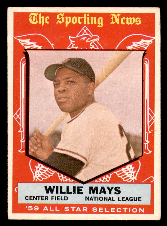 1959 Topps Baseball #563 Willie Mays A.S. Giants EX 565746