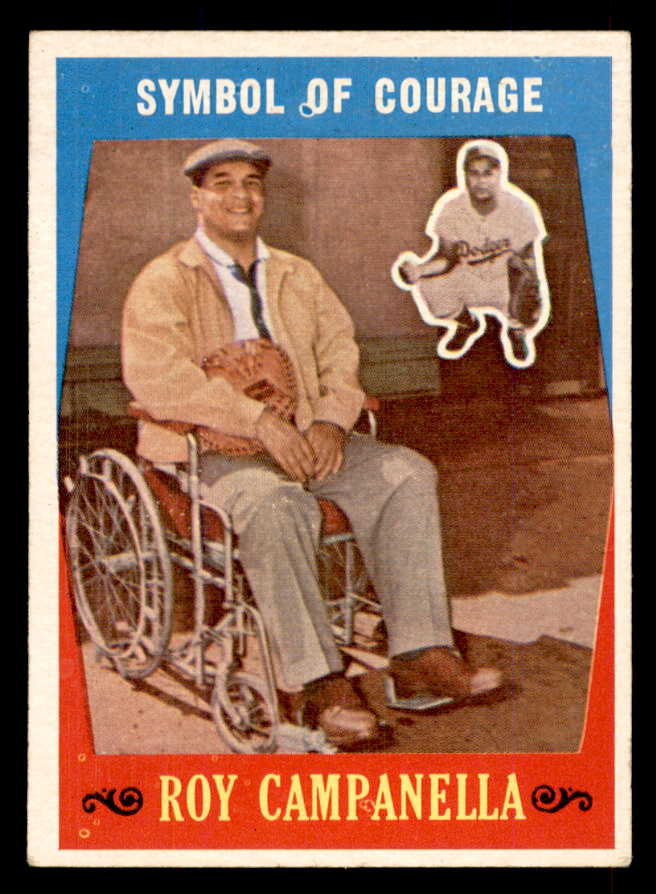 1959 Topps Baseball #550 Roy Campanella Dodgers EX-MT 565748