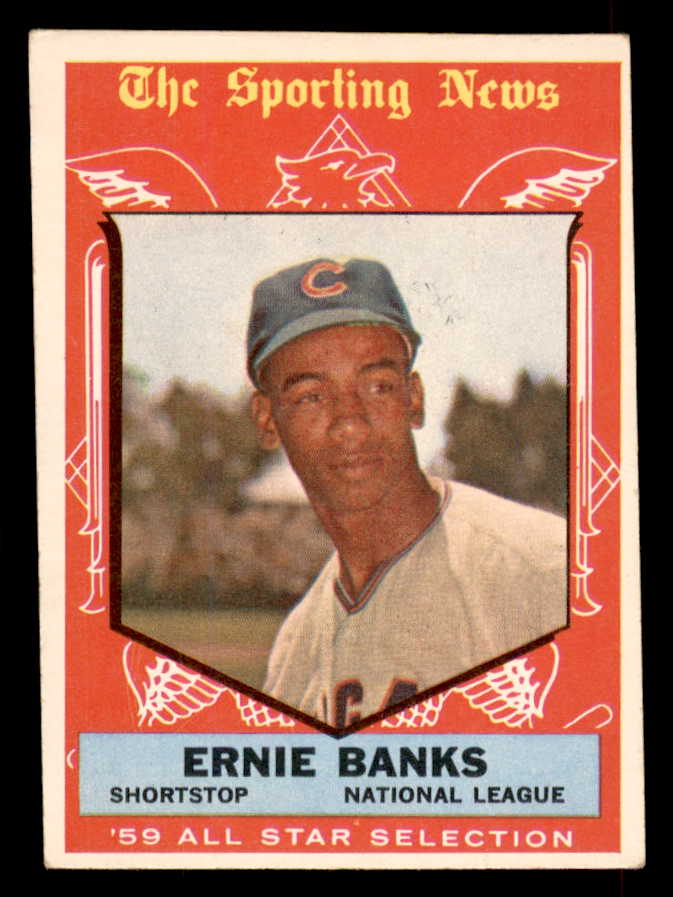 1959 Topps Baseball #559 Ernie Banks A.S. Cubs VG-EX 565753