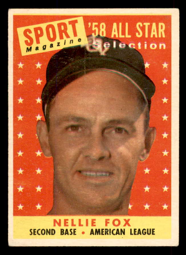 1958 Topps Baseball #479 Nellie Fox A.S. White Sox VG-EX 565754