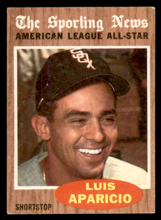 1962 Topps Baseball #469 Luis Aparicio A.S. White Sox VG-EX 565761