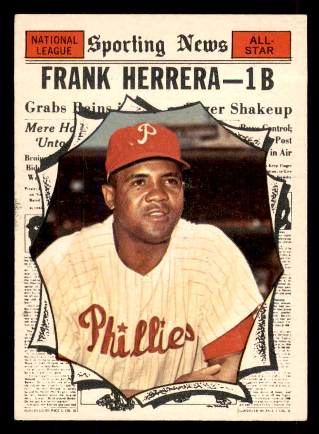 1961 Topps Baseball #569 Frank Herrera A.S. Phillies EX-MT 565771