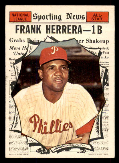 1961 Topps Baseball #569 Frank Herrera A.S. Phillies EX-MT 565771
