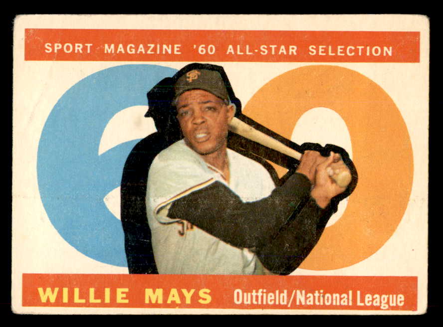1960 Topps Baseball #564 Willie Mays A.S. Giants VG-EX 565784