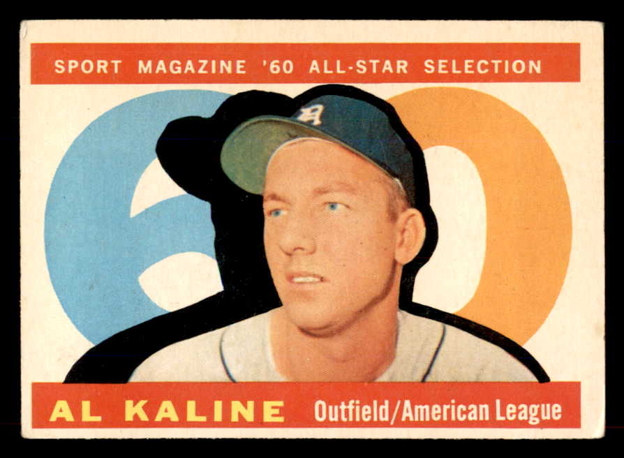 1960 Topps Baseball #561 Al Kaline A.S. Tigers VG-EX 565786