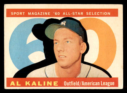 1960 Topps Baseball #561 Al Kaline A.S. Tigers VG-EX 565786