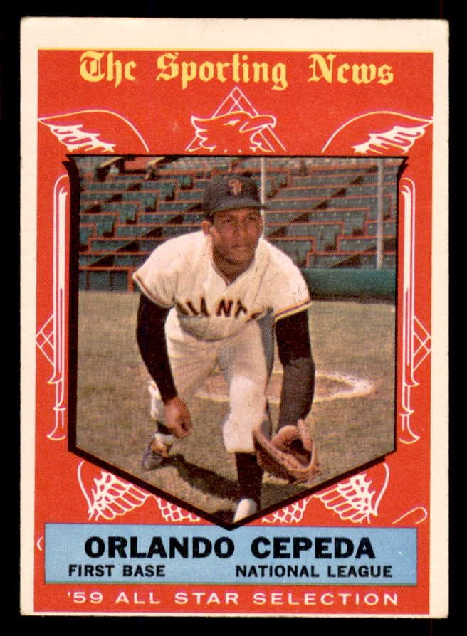 1959 Topps Baseball #553 Orlando Cepeda A.S. Giants VG-EX 565791