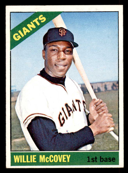 1966 Topps Baseball #550 Willie McCovey Giants EX-MT 565797