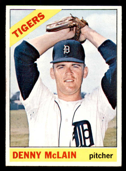 1966 Topps Baseball #540 Denny McLain Tigers EX-MT/NR-MT 565800