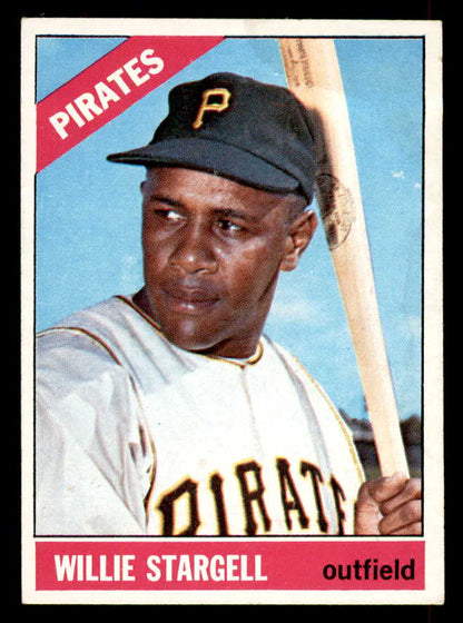 1966 Topps Baseball #255 Willie Stargell Pirates EX-MT 565810