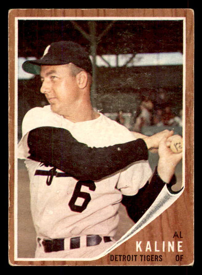 1962 Topps Baseball #150 Al Kaline Tigers VG-EX 565817