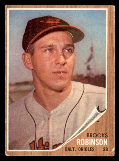 1962 Topps Baseball # 45 Brooks Robinson Orioles VG-EX 565818