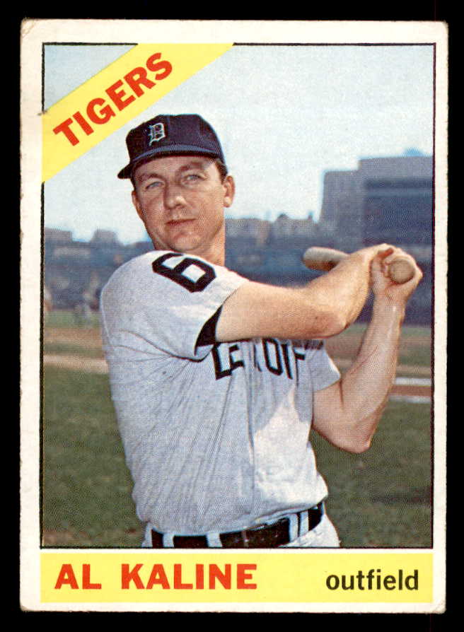 1966 Topps Baseball #410 Al Kaline Tigers VG-EX 565819