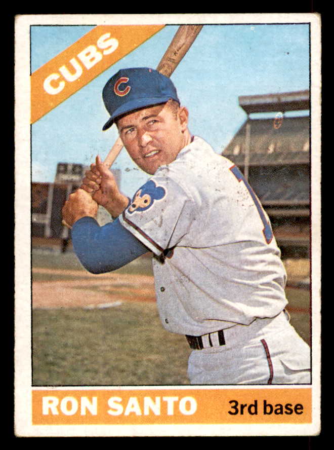 1966 Topps Baseball #290 Ron Santo Cubs VG-EX 565820