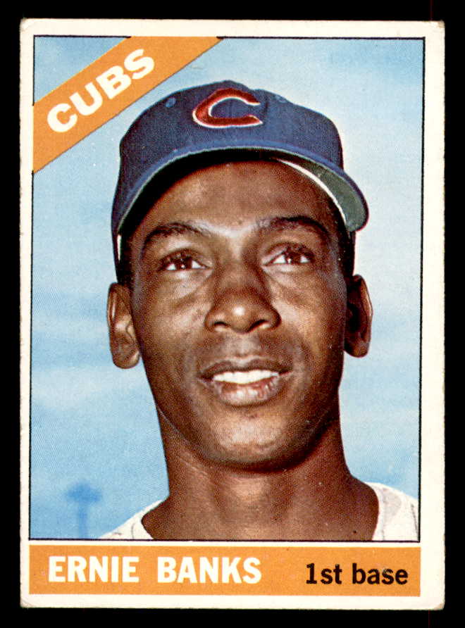 1966 Topps Baseball #110 Ernie Banks Cubs VG-EX 565822
