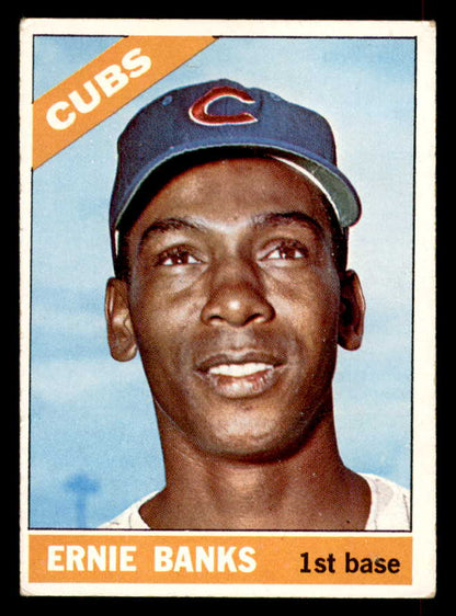 1966 Topps Baseball #110 Ernie Banks Cubs VG-EX 565822