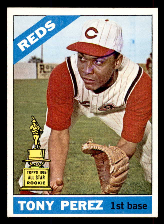 1966 Topps Baseball # 72 Tony Perez Reds VG-EX 565824